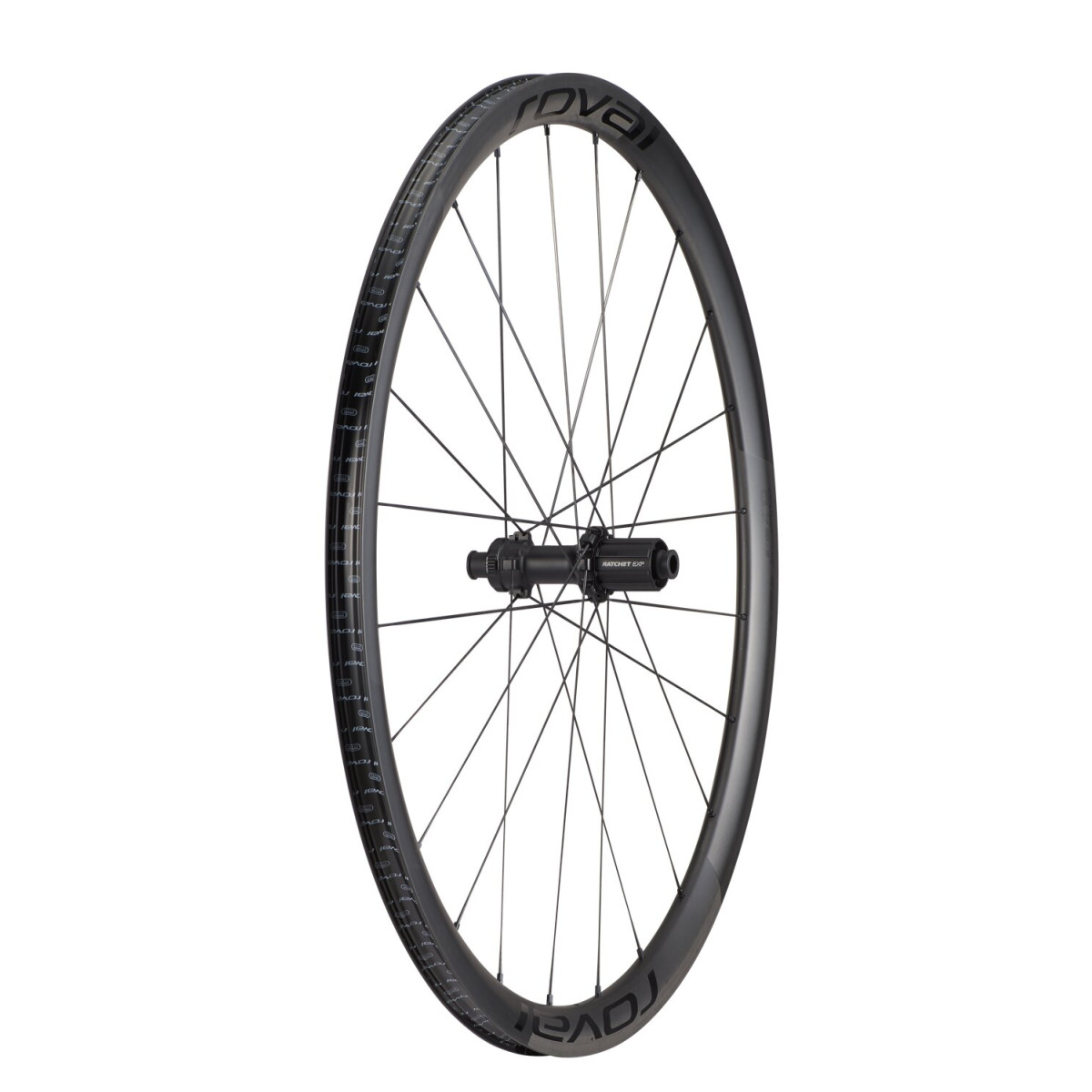 Roval Alpine CLX II tagumine ratas | Satin Carbon - Gloss Black