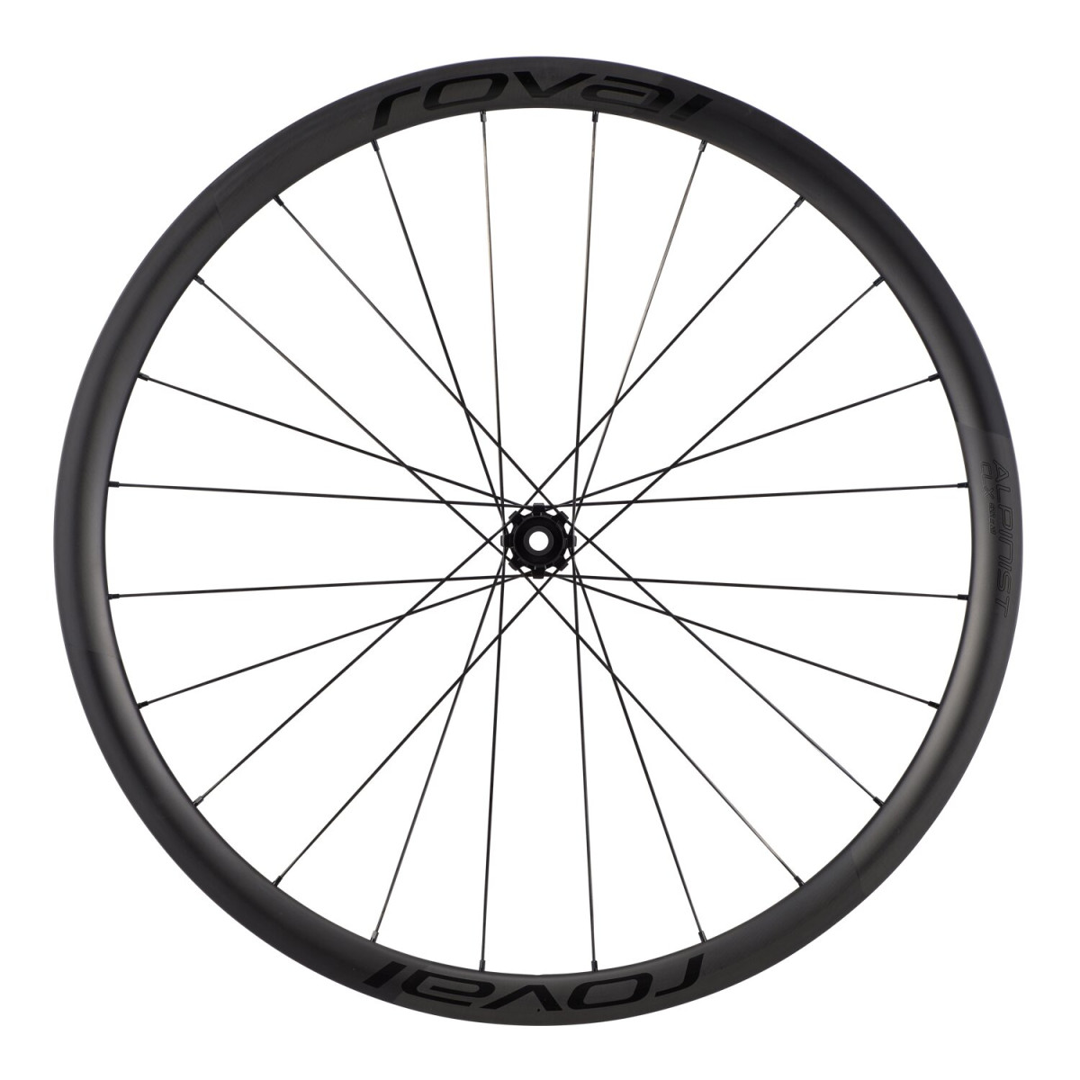 Roval Alpine CLX II tagumine ratas | Satin Carbon - Gloss Black
