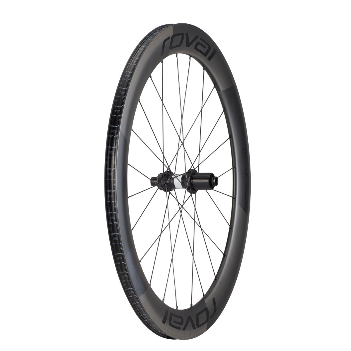 Roval Rapide CL II tagumine ratas | Satin Carbon - Satin Black