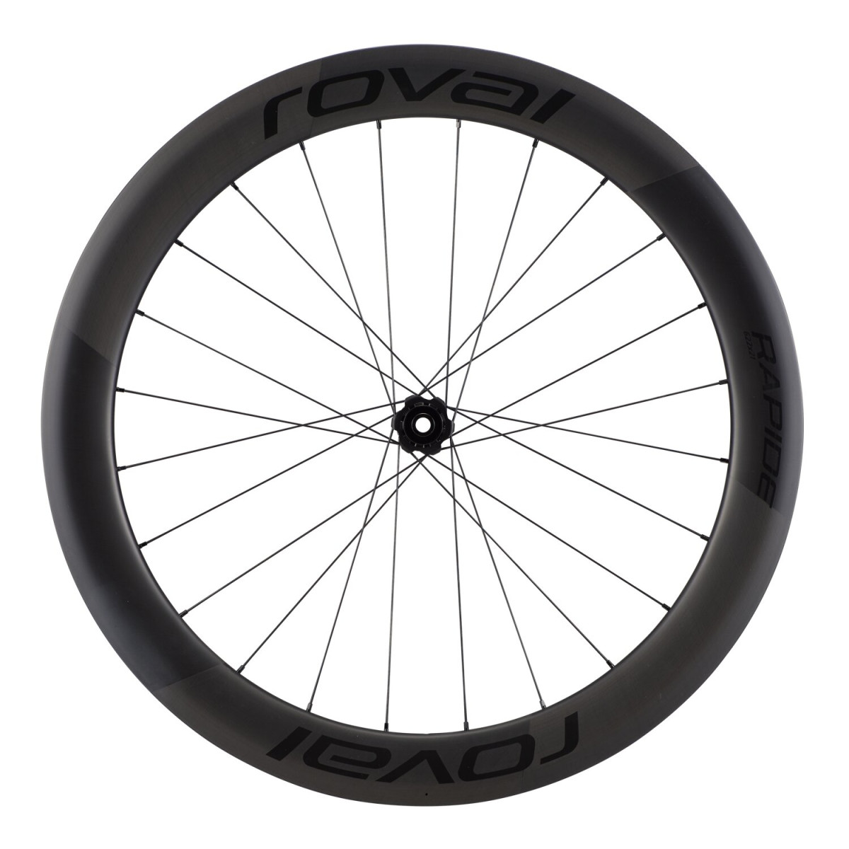 Roval Rapide CL II tagumine ratas | Satin Carbon - Satin Black