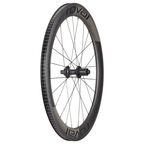 Roval Rapide CLX II Rear Wheel | Satin Carbon - Gloss Black