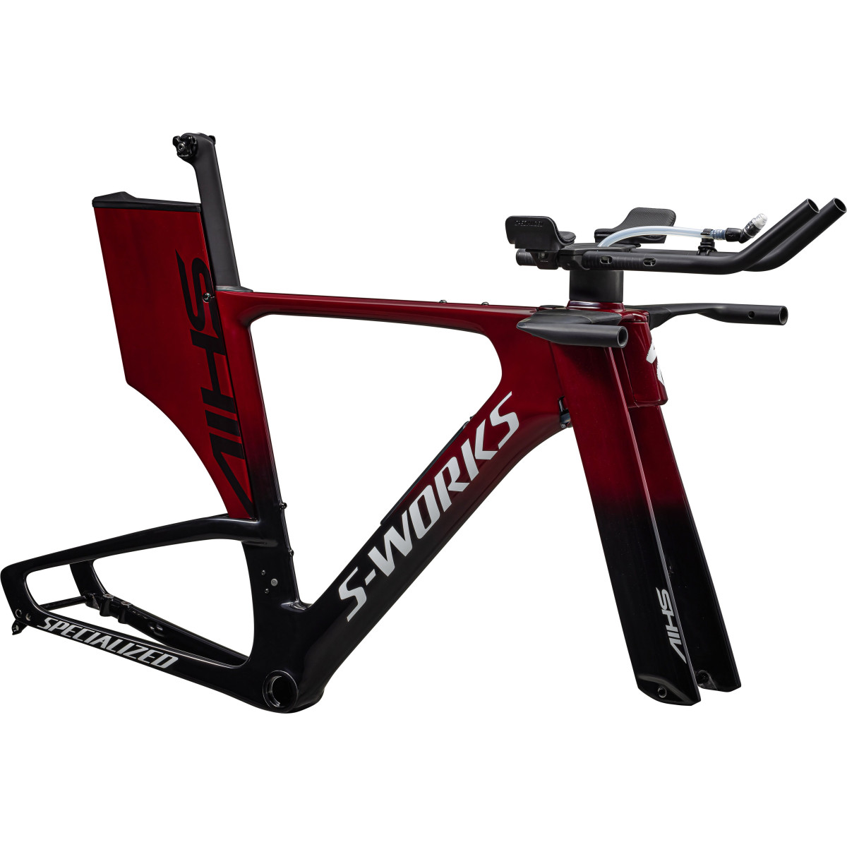S-Works Shiv LTD triatlona rāmis | Gloss Maroon - Tarmac Black