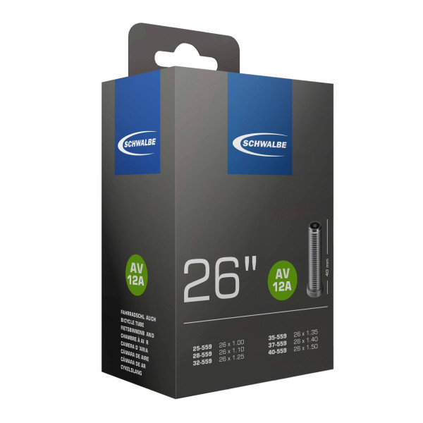 Schwalbe 26" kamera Nr. 12A | AV 40mm | 25/40-559