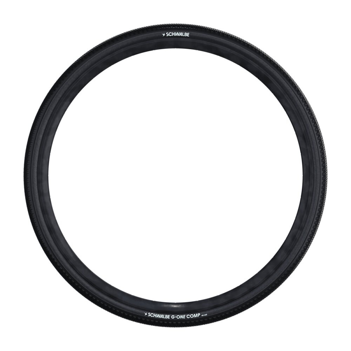 Schwalbe G-One Comp K-Guard Green Compound 28" Tire | Black