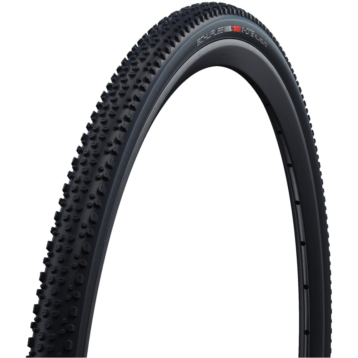 Schwalbe X-One Allround Performance RaceGuard 28" Addix Folding Tire | Black