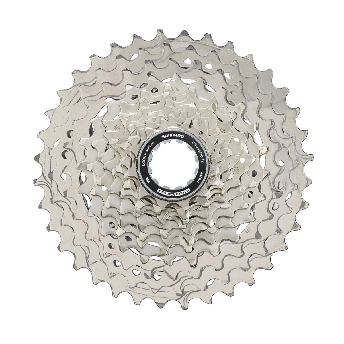 Shimano 105 CS-HG710 kasete, 12 ātrumu