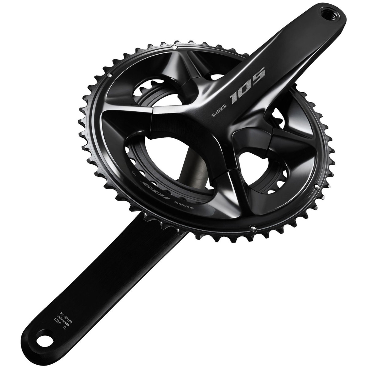 Shimano 105 FC-R7100 vändad | 52-36T | 2x12 käigukorda