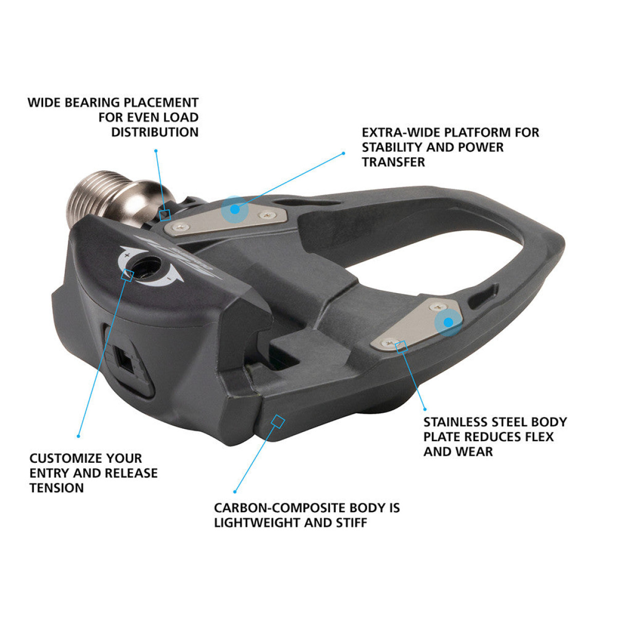 Shimano 105 PD-R7000 pedāļi