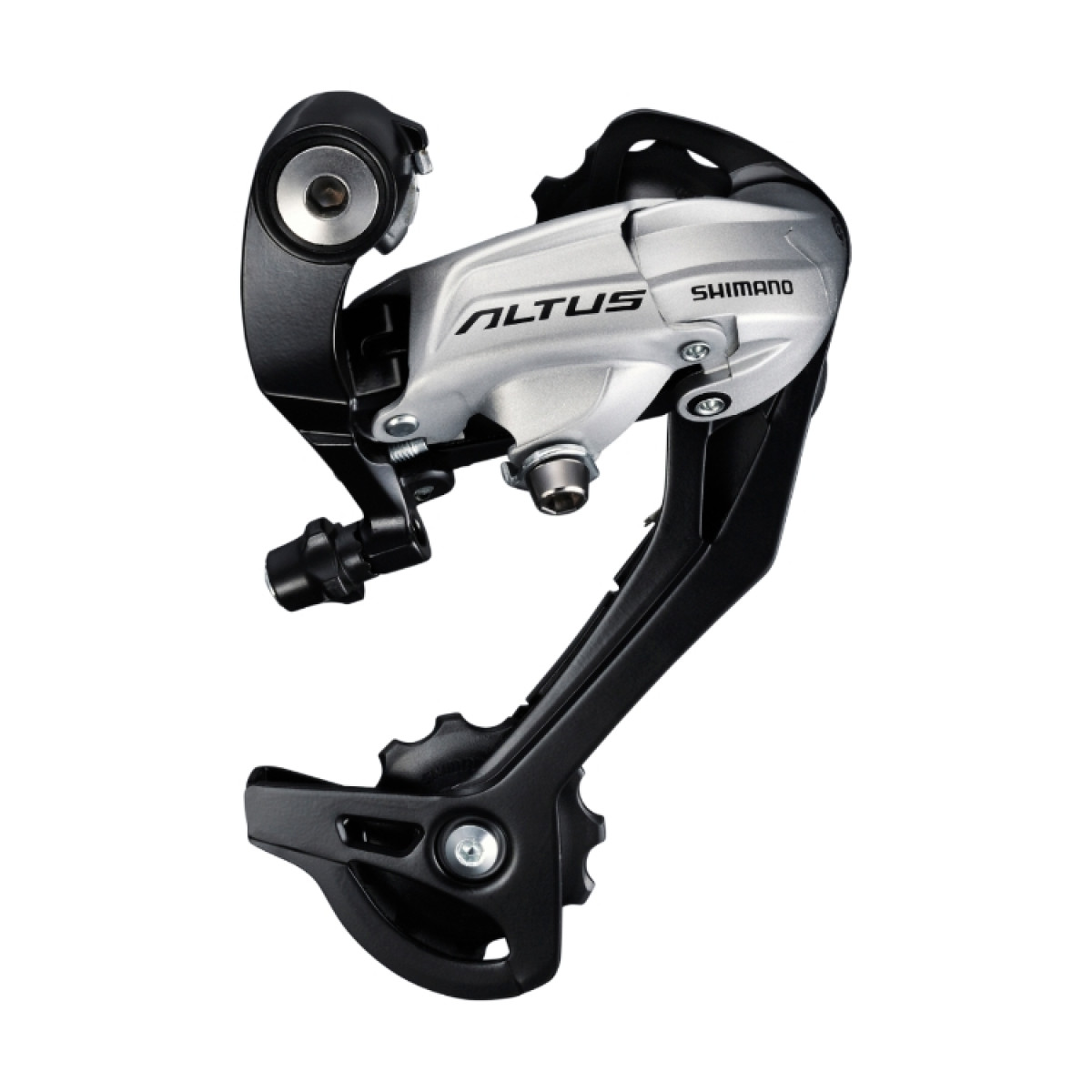 Shimano Altus RD-M370 SGS tagumine käiguvahetaja | 9-käiguline | Hõbedane