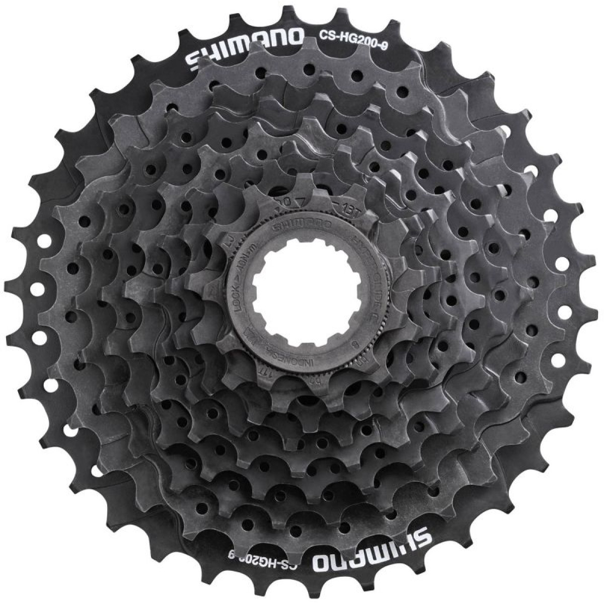 Shimano CS-HG200 kassett, 9-käiguline