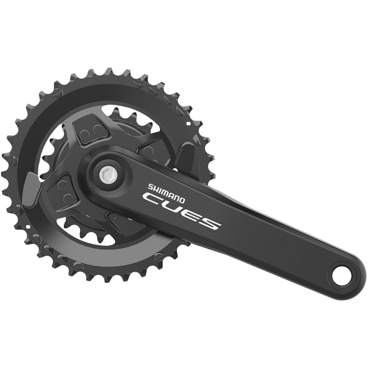 Shimano CUES FC-U4000-2B vändad | 36-22T | 2x11/10/9-käiguline