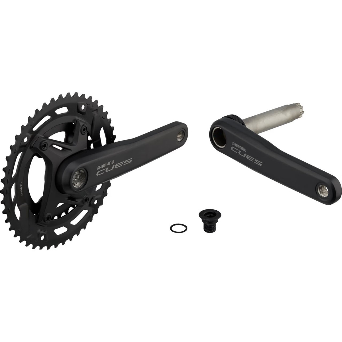 Shimano CUES FC-U6000-2 vändad | 46-30T | 2x11/10/9-käiguline