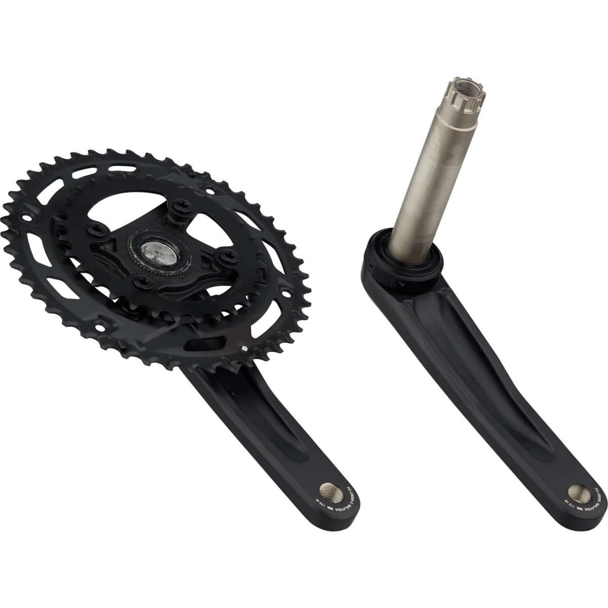 Shimano CUES FC-U6000-2 vändad | 46-30T | 2x11/10/9-käiguline