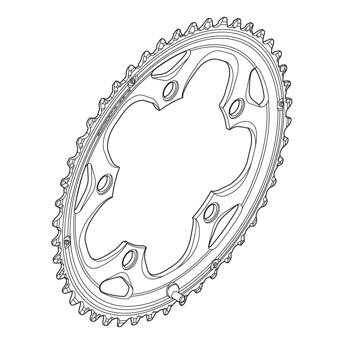 Shimano Cyclocross FC-CX50 zobrats | 110 BCD | 2x10-speed