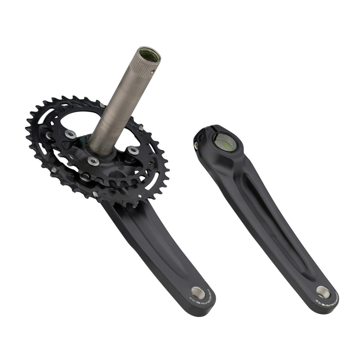 Shimano Deore FC-M4100-2 klaņi | 36-26T, 2x10 ātrumu