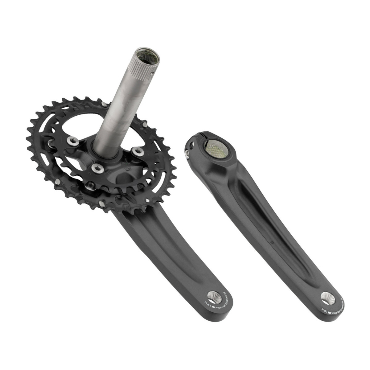 Shimano Deore FC-M4100-B2 vändad, 36-26T, 2x10-käiguline | Boost