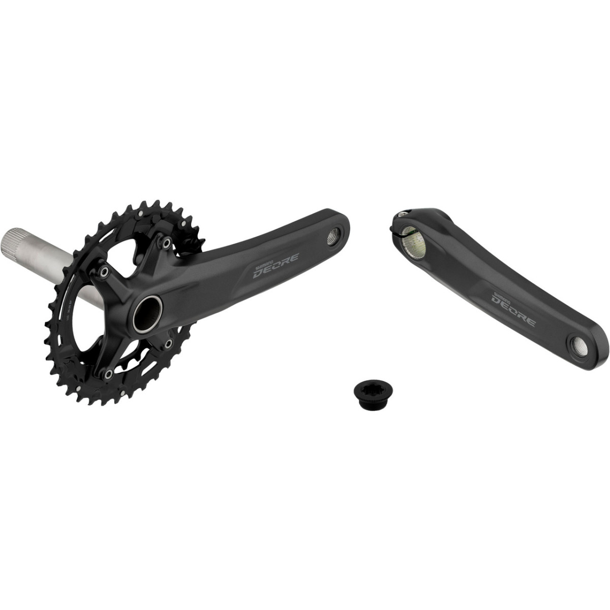 Shimano Deore FC-M4100-B2 vändad, 36-26T, 2x10-käiguline | Boost