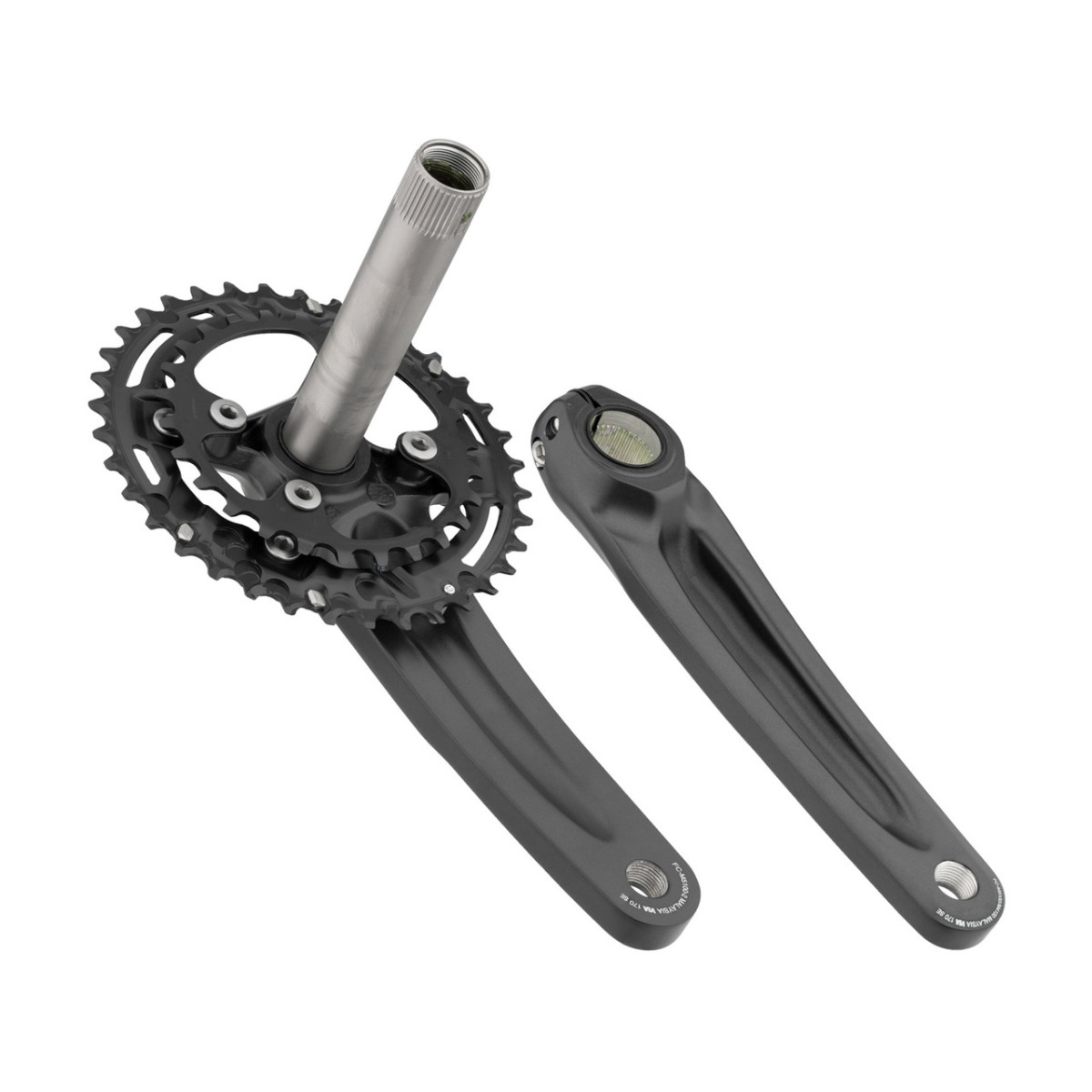 Shimano Deore FC-M5100-2 klaņi | 36-26T, 2x11 ātrumu