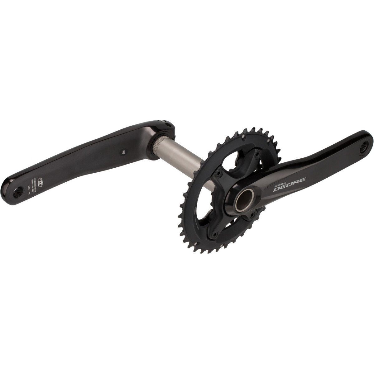 Shimano Deore FC-M6000-2 klaņi | 38-28 T, 2x10 ātrumu