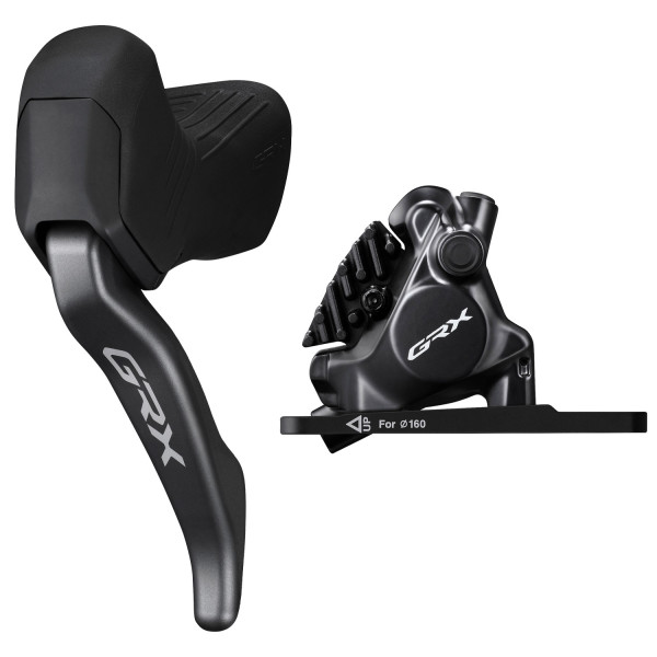 Shimano GRX BL-RX825 hüdrauliline ketaspiduri hoob koos BR-RX820 pidurisadulaga | Left | Front Shimano GRX BL-RX825 hüdrauliline ketaspiduri hoob koos BR-RX820 pidurisadulaga | Left | Front