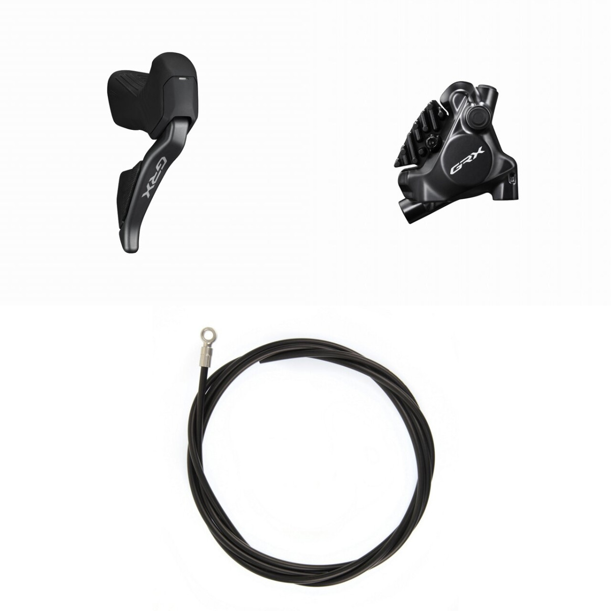 Shimano GRX Di2 ST-RX825 piduri-/linkvahetus koos BR-RX820 sangaga | 12-speed | Parem | Tagumine | Tagasi