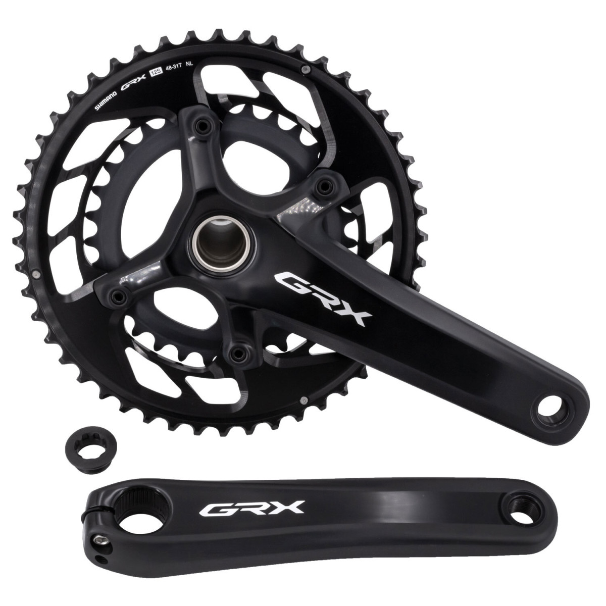 Shimano GRX FC-RX820-2 vändad | 48-31T | 2x12-käiguline
