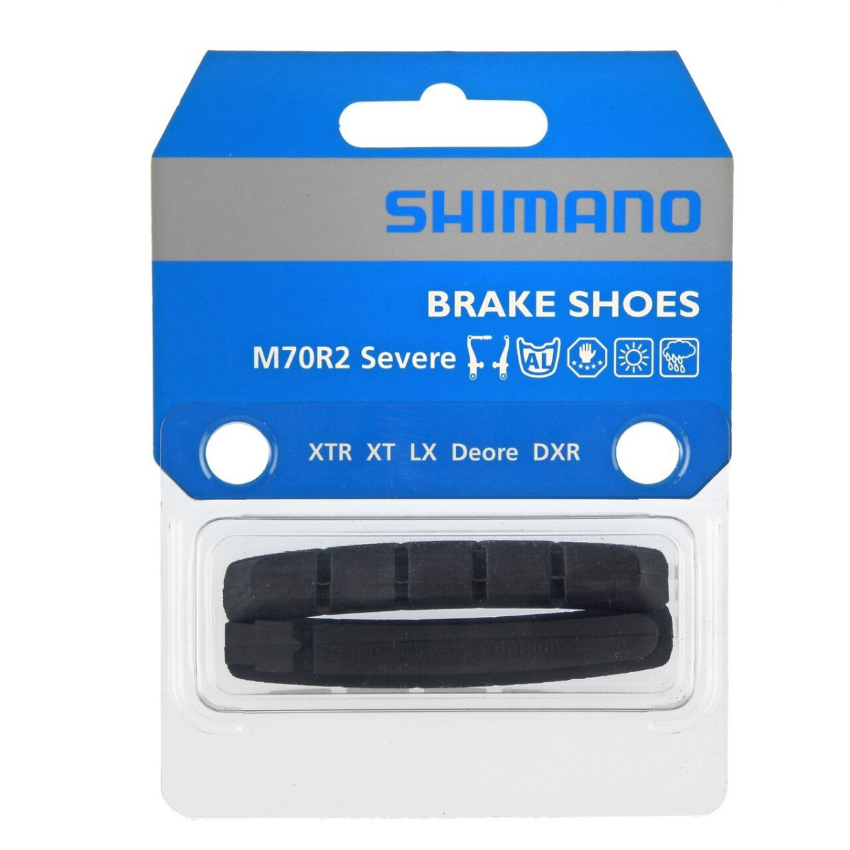 Shimano M70R2 piduriklotsid Cartridge piduriklotsidele | 1 paar