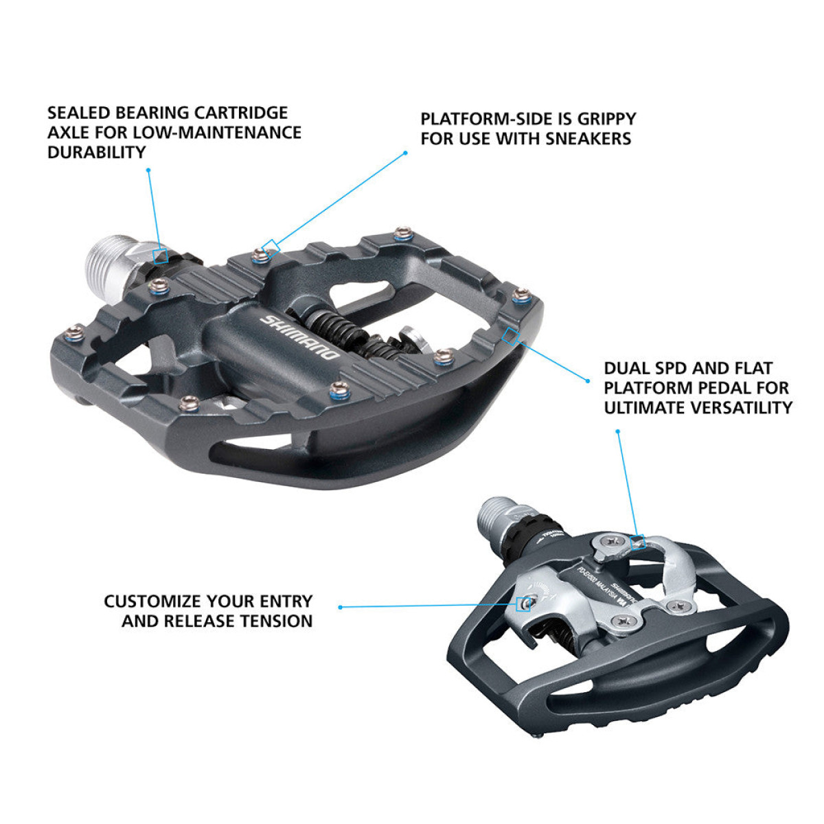 Shimano PD-EH500 pedaalid