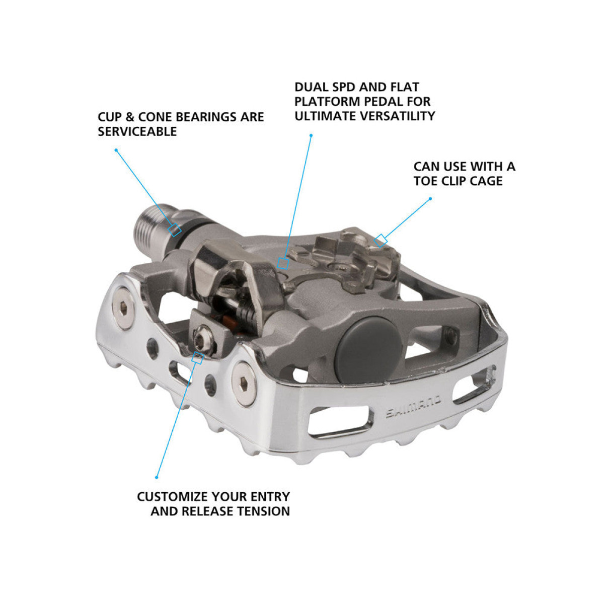Shimano PD-M324 pedaalid