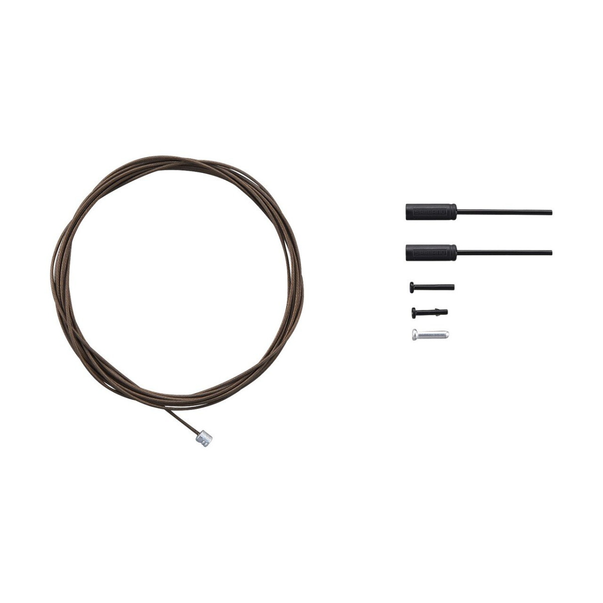 Shimano polimēra universālais ātrumu pārslēgšanas ārējais kabelis | 1.2 x 2100 mm