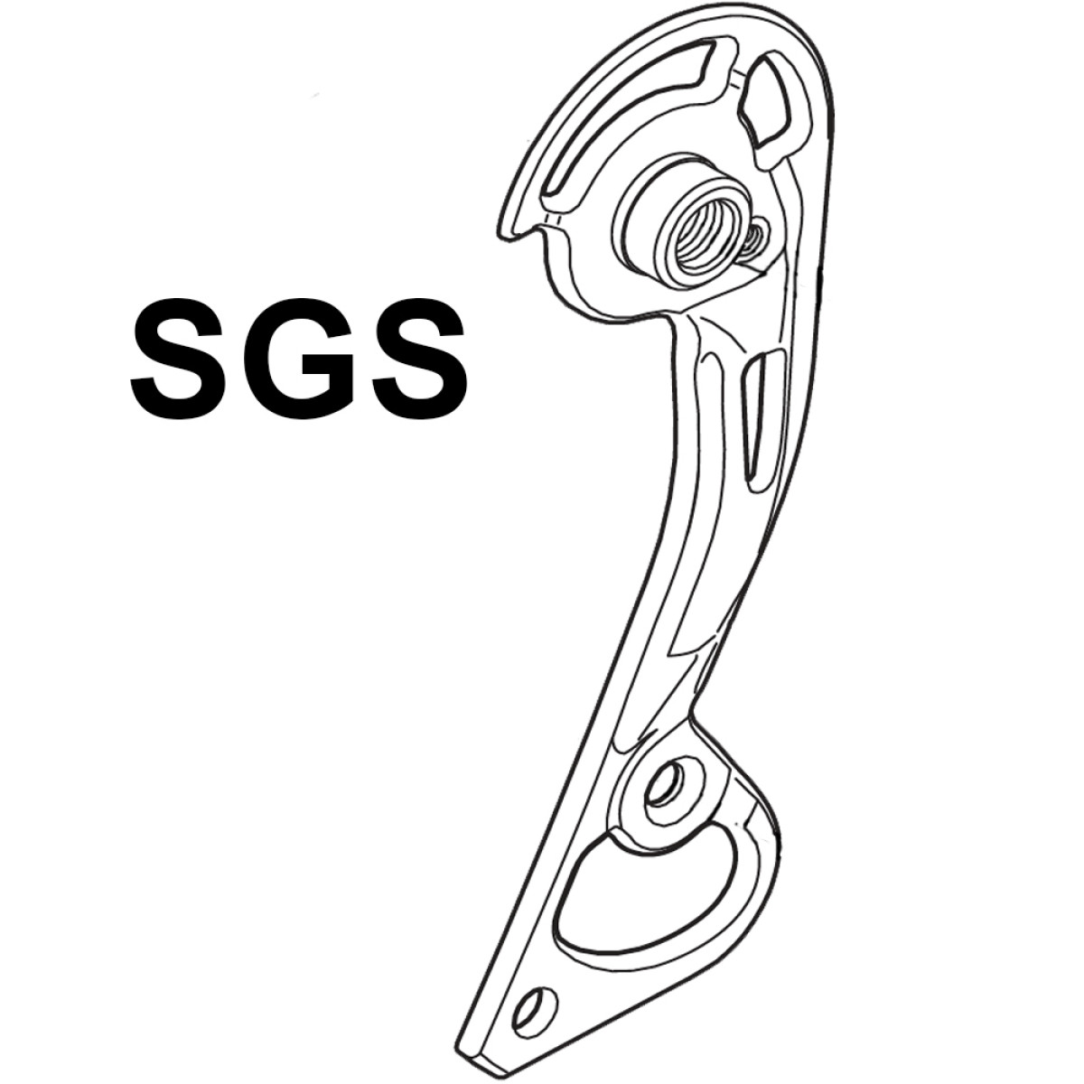 Shimano RD-M980 SGS välimine plaat