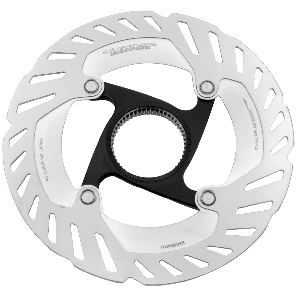 Shimano RT-CL800 Ice-Tech Freeza Center-Lock piduriketas | väline hammastus