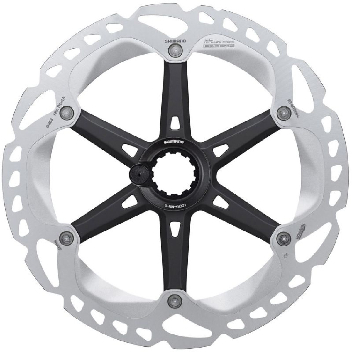 Shimano XT RT-MT800 Center-Lock piduriketas | sh. magnet