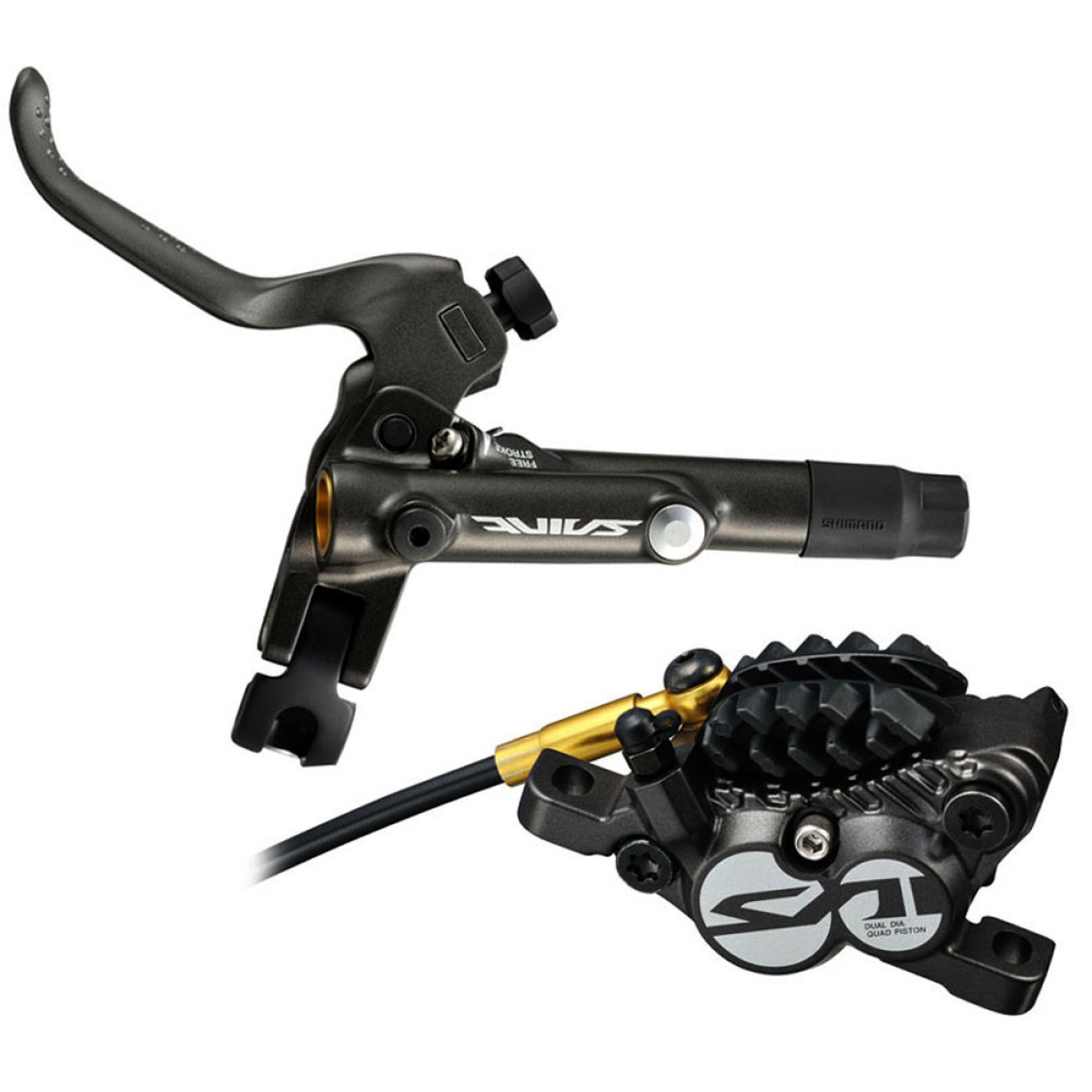 Shimano Saint BL-M820 hüdrauliline ketaspidurikang koos BR-M820 sangaga | vasakpoolne | esiosa