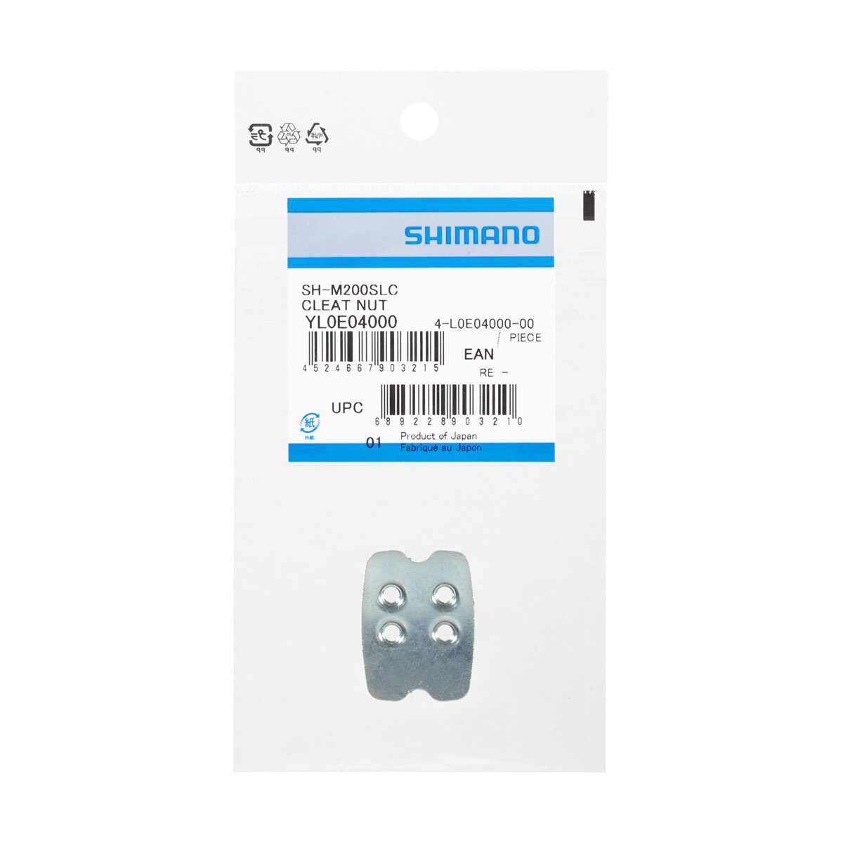 Shimano SH-A200 Cleat mutter