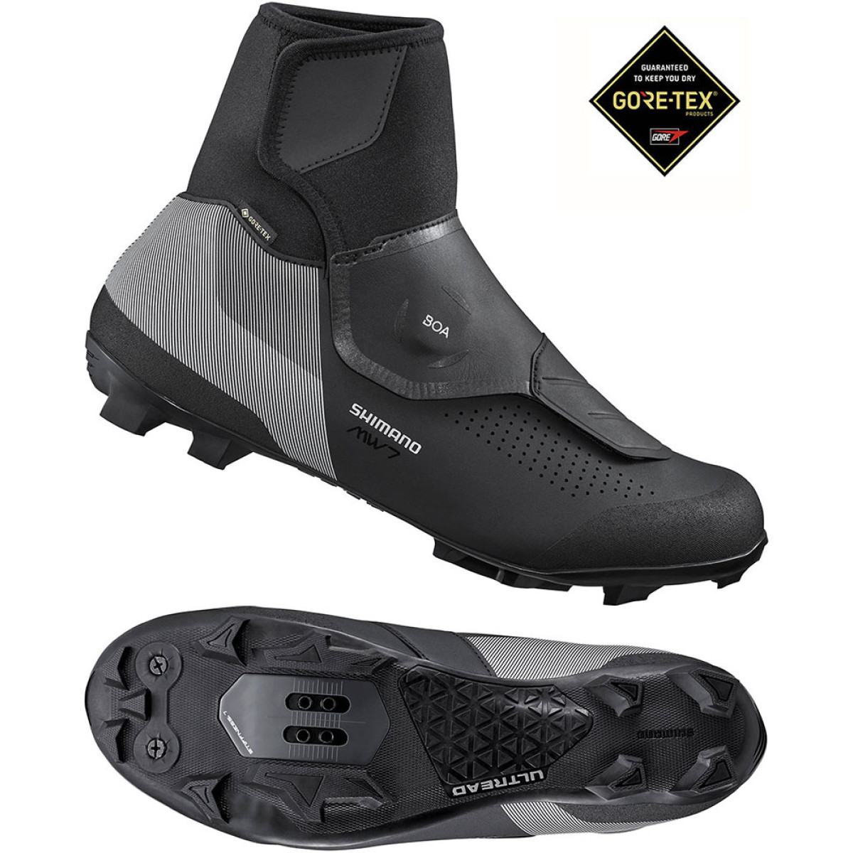 Shimano SH-MW702 MTB talvised jalgrattakingad | Mustad