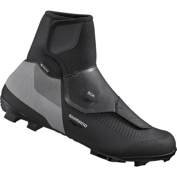 Shimano SH-MW702 MTB laiad talvised jalgrattakingad | Mustad Shimano SH-MW702 MTB laiad talvised jalgrattakingad | Mustad
