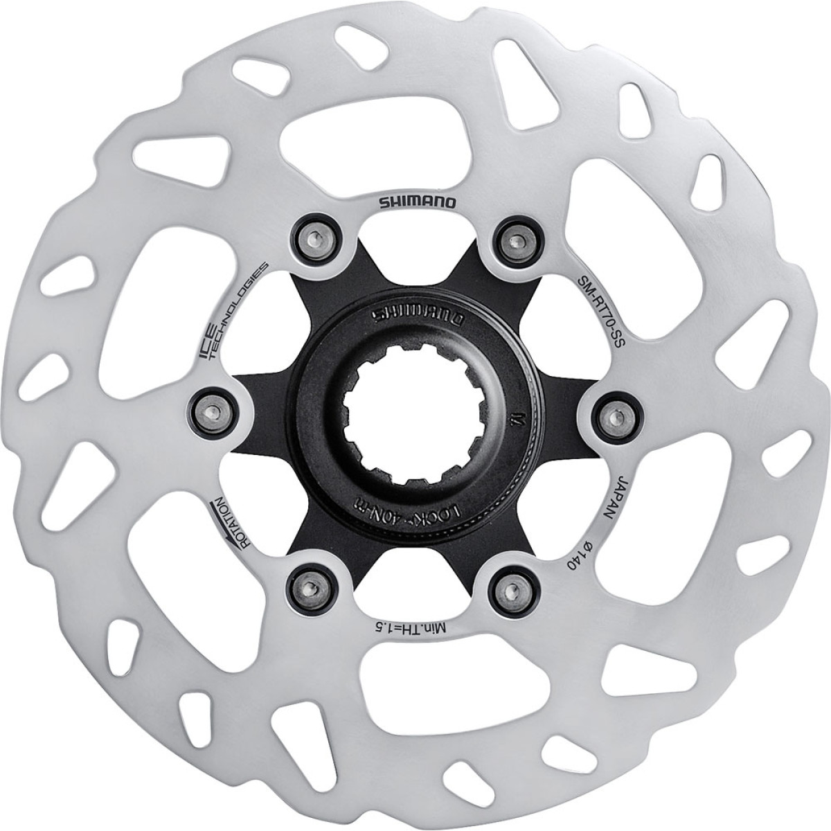 Shimano SLX SM-RT70 Center-Lock piduriketas | väline hammastus