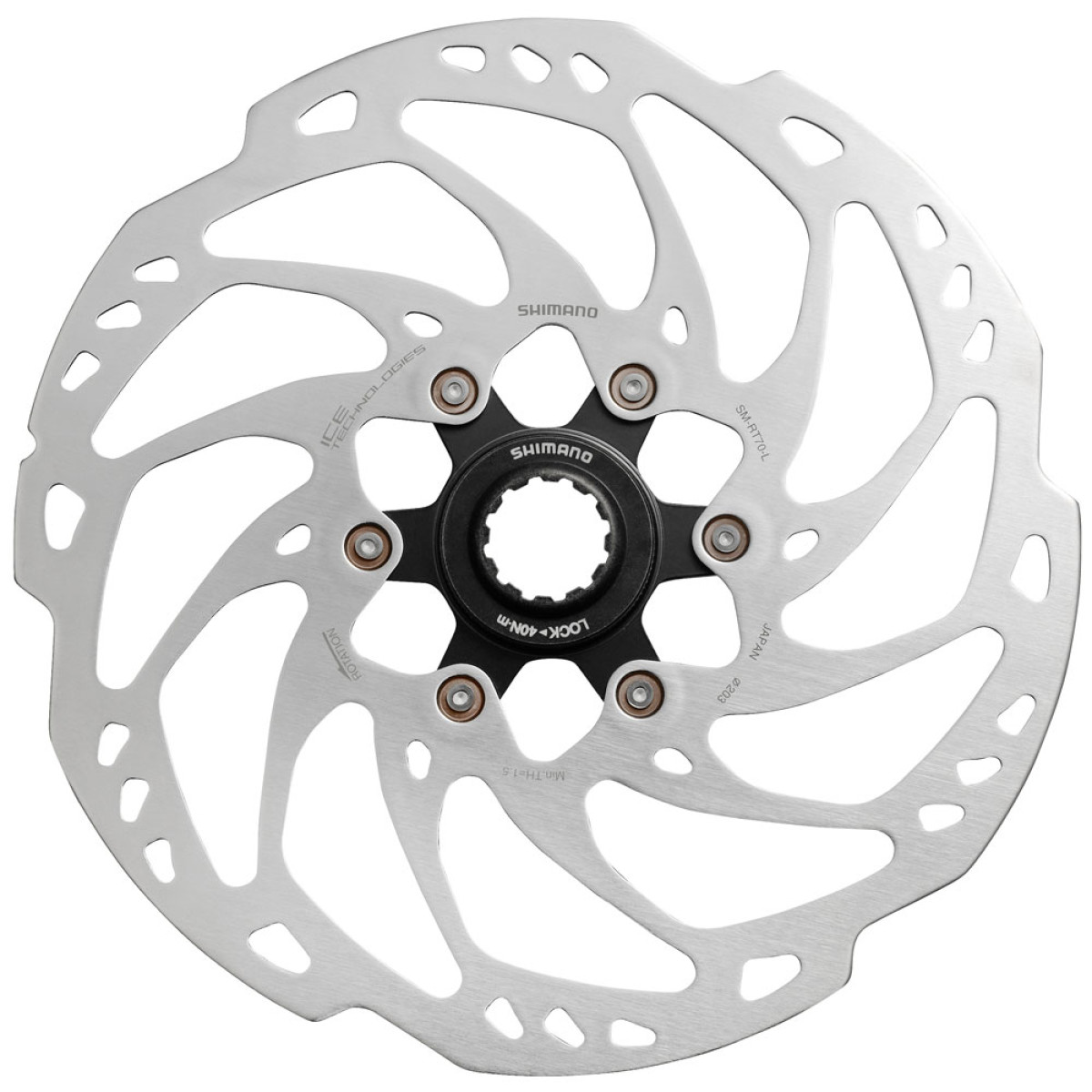 Shimano SLX SM-RT70 Center-Lock piduriketas | väline hammastus