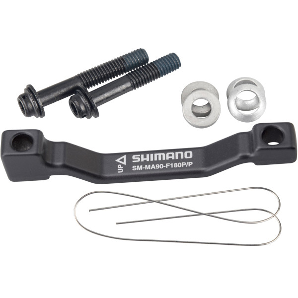 Shimano SM-MA90-F180P/P pidurisadula adapter | ees - taga | 180 mm Shimano SM-MA90-F180P/P pidurisadula adapter | ees - taga | 180 mm