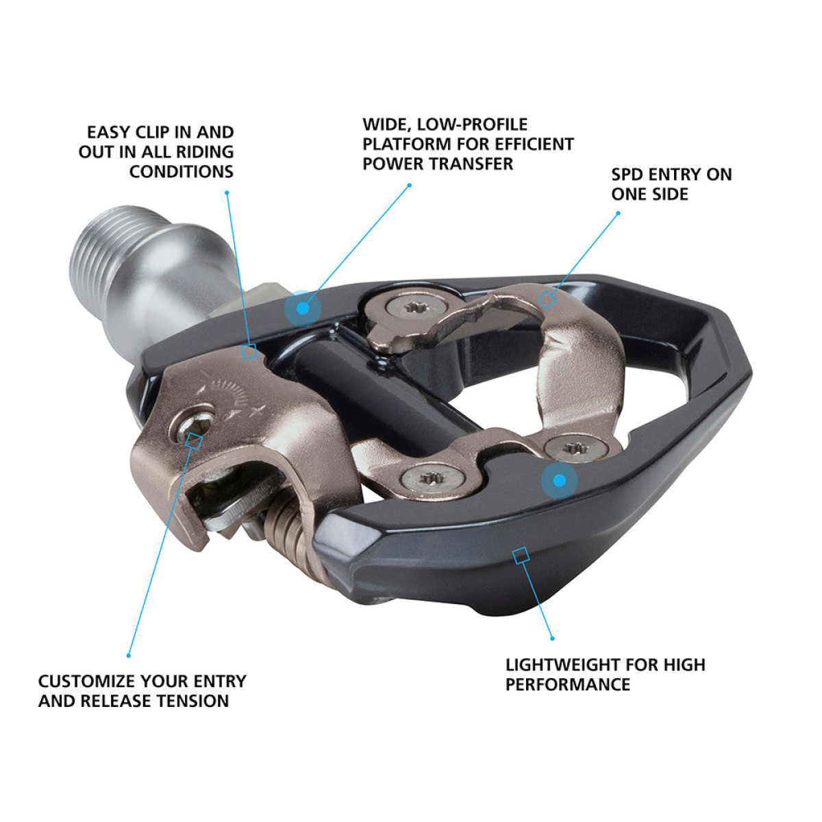 Shimano PD-ES600 pedaalid