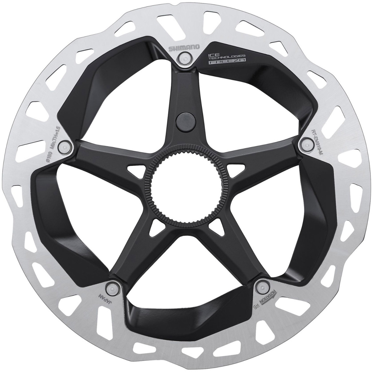 Shimano STePS RT-EM910 Ice-Tech Freeza Center-Lock piduriketas | sisemine hammastus