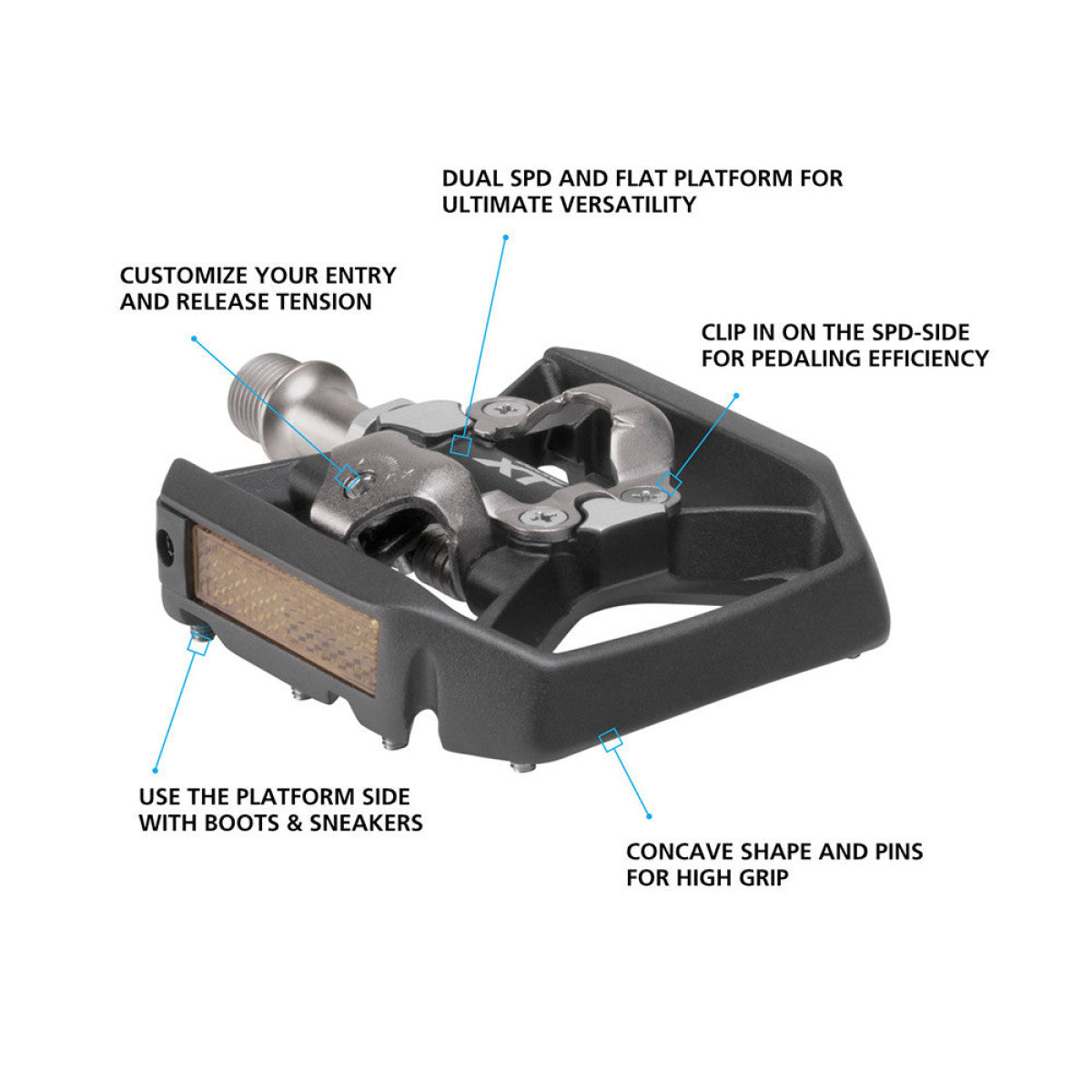 Shimano Pedals XT PD-T8000