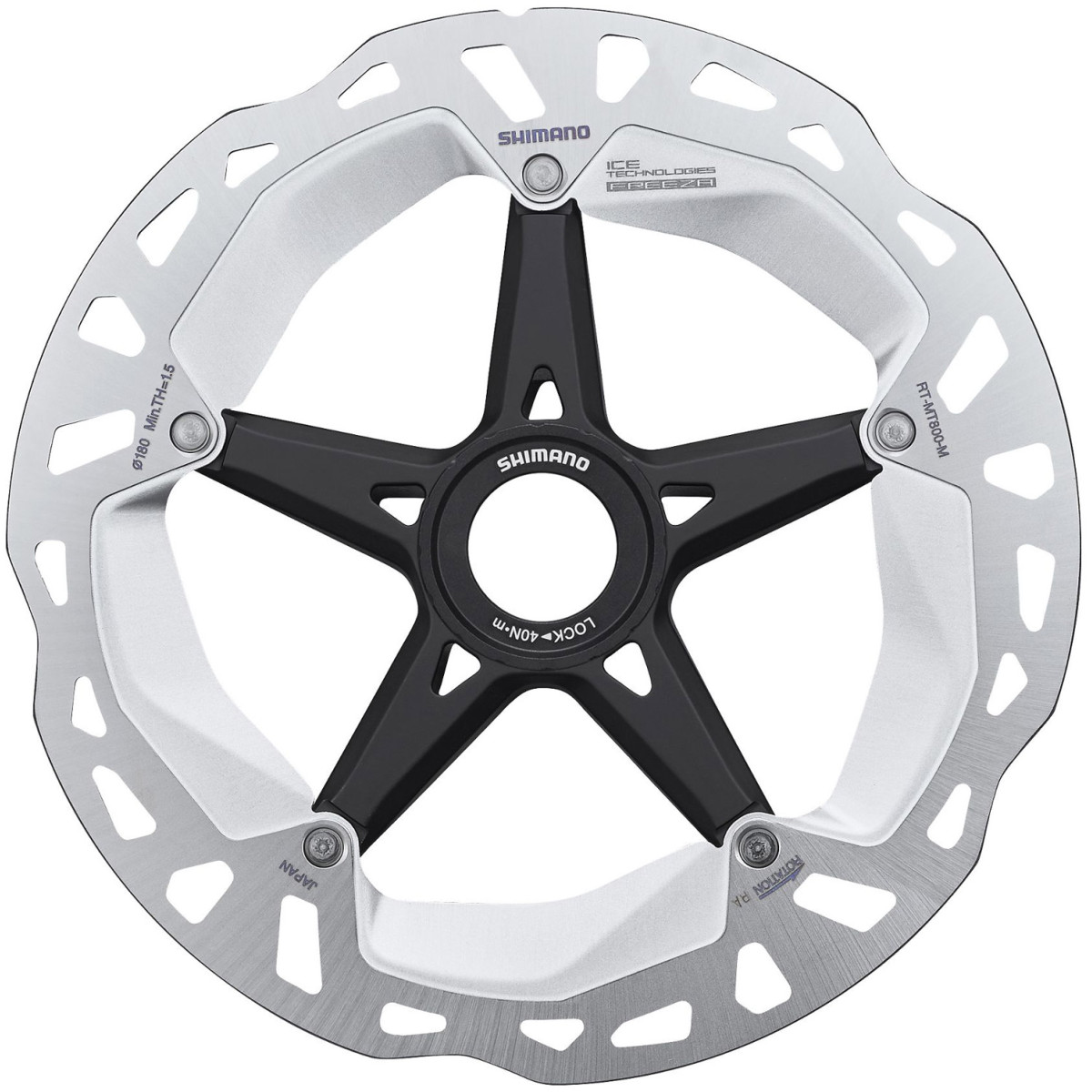 Shimano XT RT-MT800 Center-Lock piduriketas | sisemine hammastus
