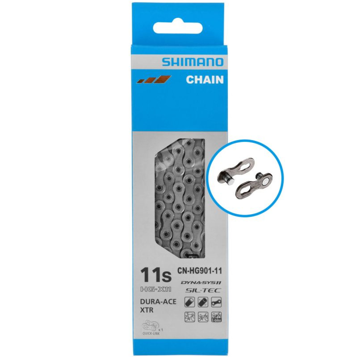 Shimano XTR CN-HG901 Quick Link Chain | 11-speed