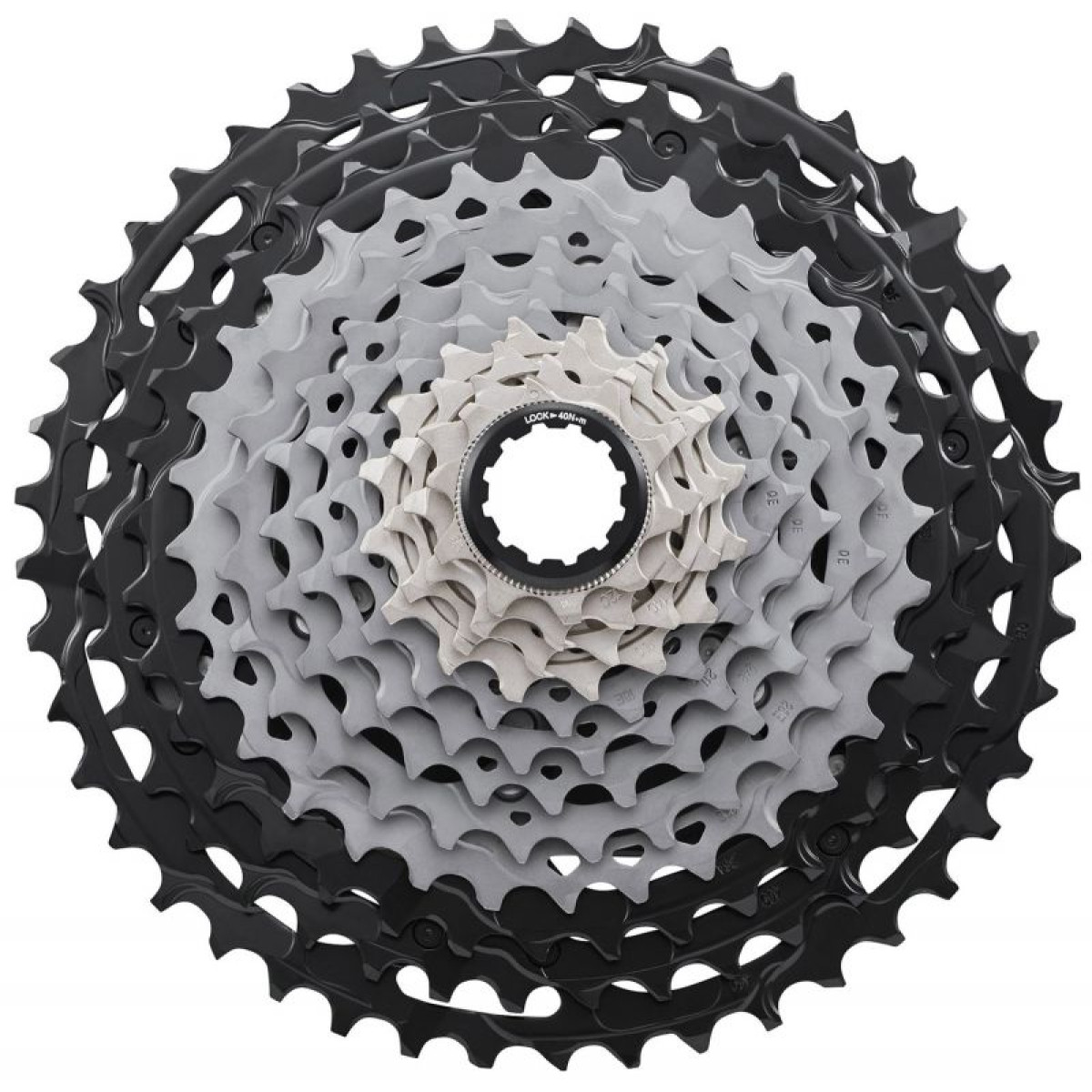 Shimano XTR CS-M9101 kasete, 12 ātrumu