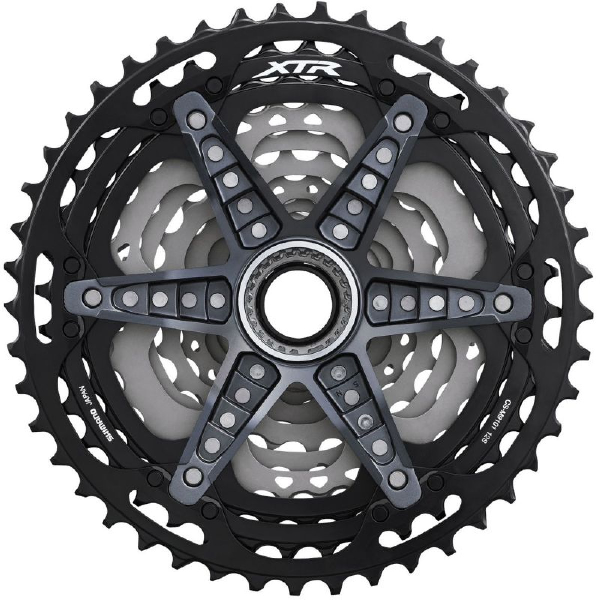Shimano XTR CS-M9101 kasete, 12 ātrumu