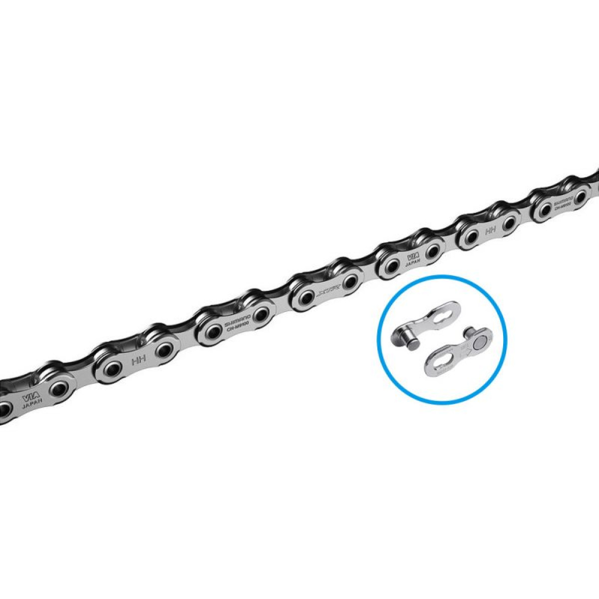Shimano XTR | Dura Ace CN-M9100 ātrās savienošanas ķēde | 12 ātrumu