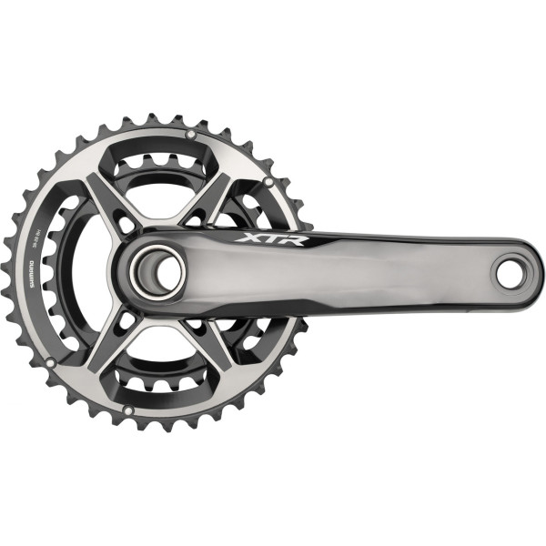 Shimano XTR FC-M9100-2 vändad | 2x12-käiguline, ilma ketiplaadita