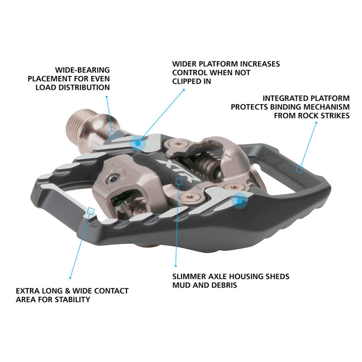 Shimano XTR PD-M9120 pedaalid